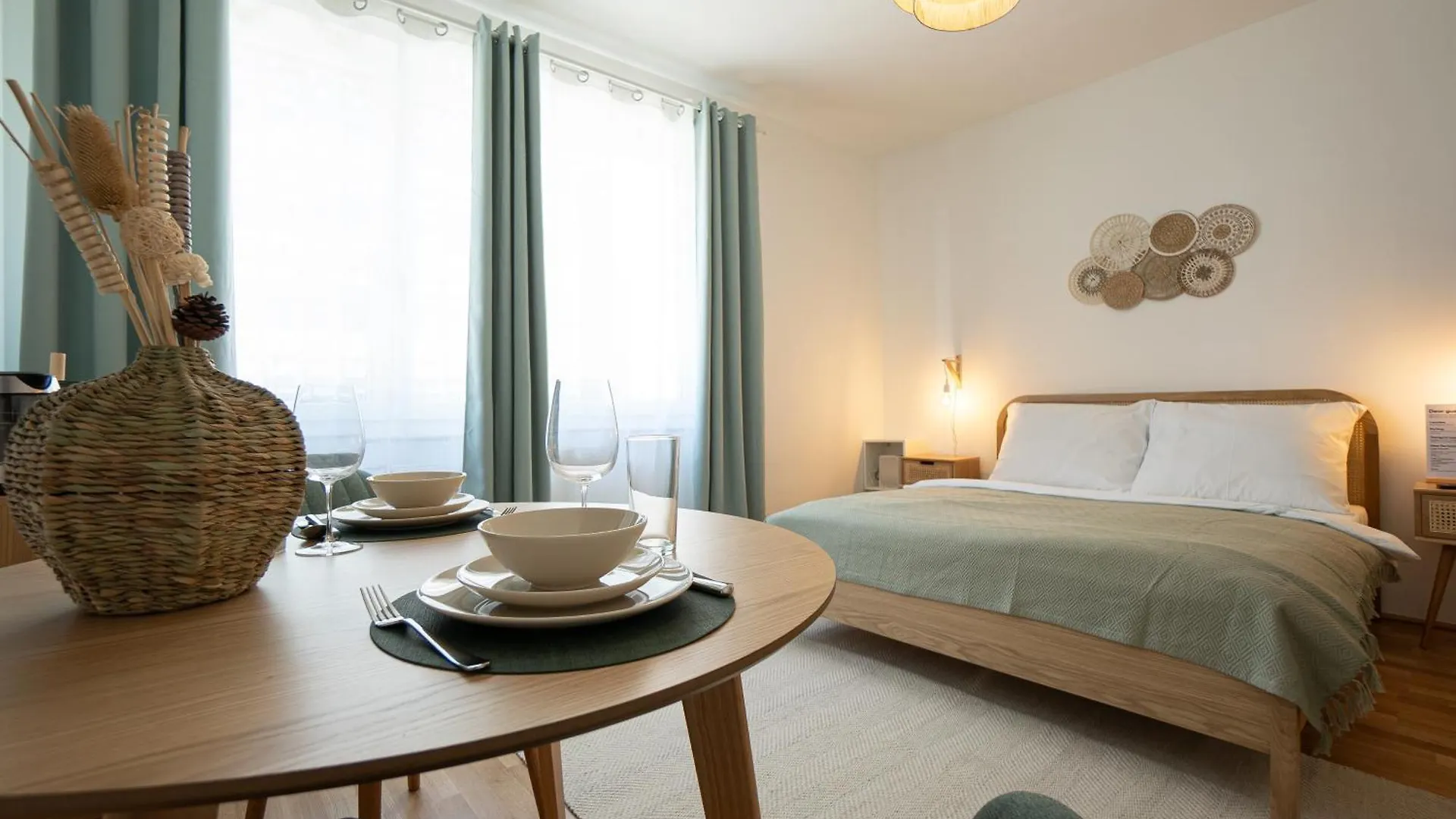 Bright Modern Studio In Center With A Queen Bed Vienna 0*,  Austria